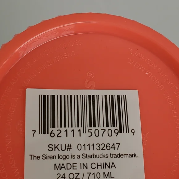 New Starbucks Summer 2022 Bling Studded Dragon Fruit 24oz Tumbler Venti - Picture 4 of 4